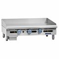 Imperial Range ITG-72 72in Thermostatically Controlled Countertop Liquid Propane Griddle - 180000 BTU 974ITG72LP